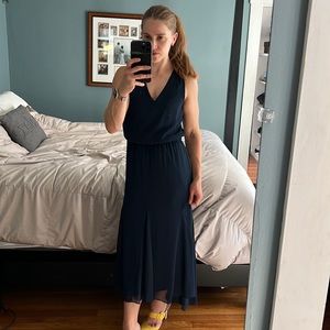 Navy Banana Republic Dress
